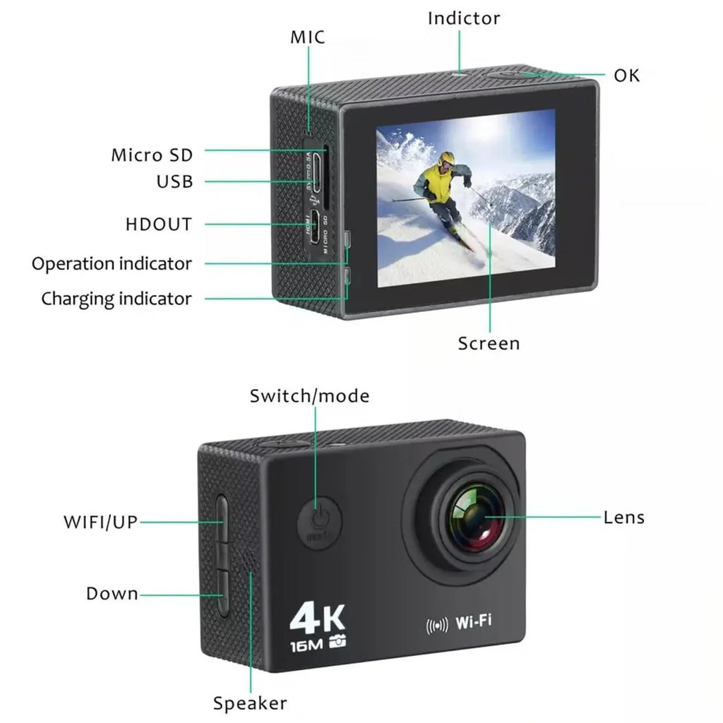 Cámara GoPro Acuática Ultra HD 4K
